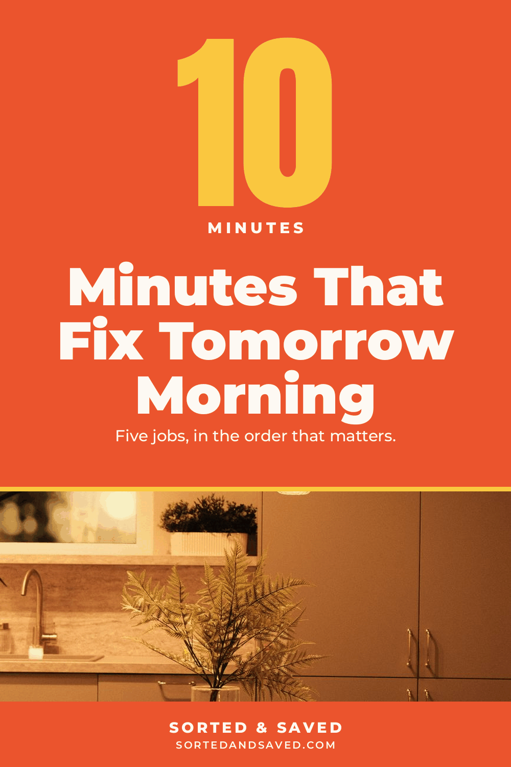 The 10-Minute Evening Reset That Makes Mornings Bearable
