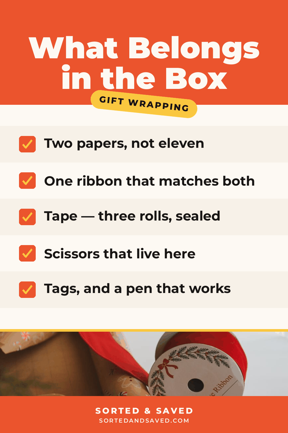 The Gift Wrapping Station That Ends the December Scramble