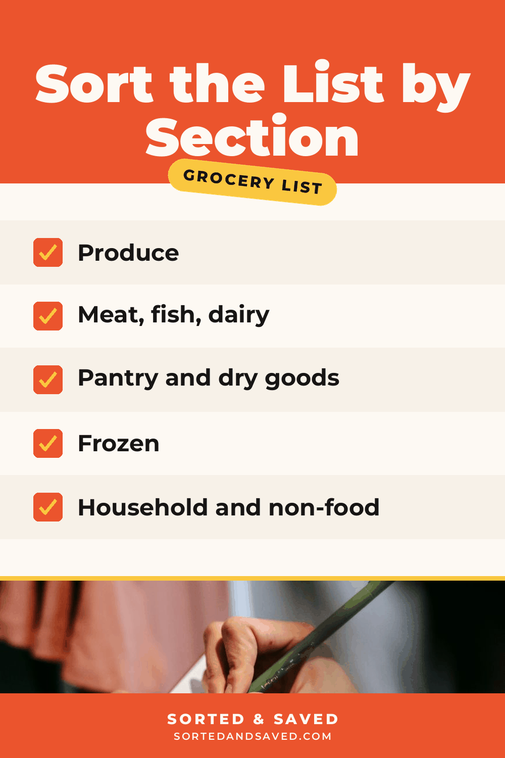 The Grocery List Template That Cuts the Shop in Half