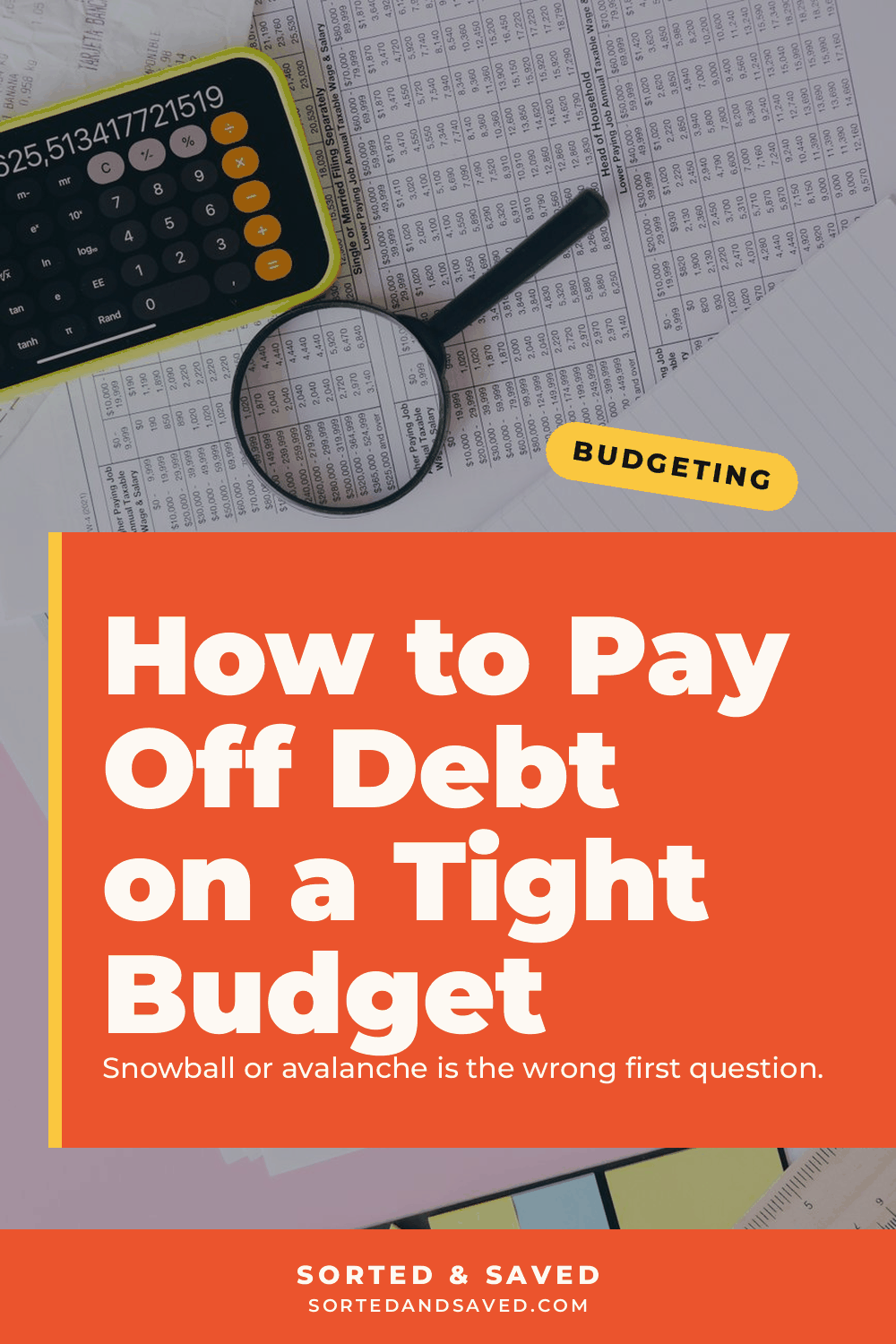 How to Pay Off Debt When the Budget Is Already Tight