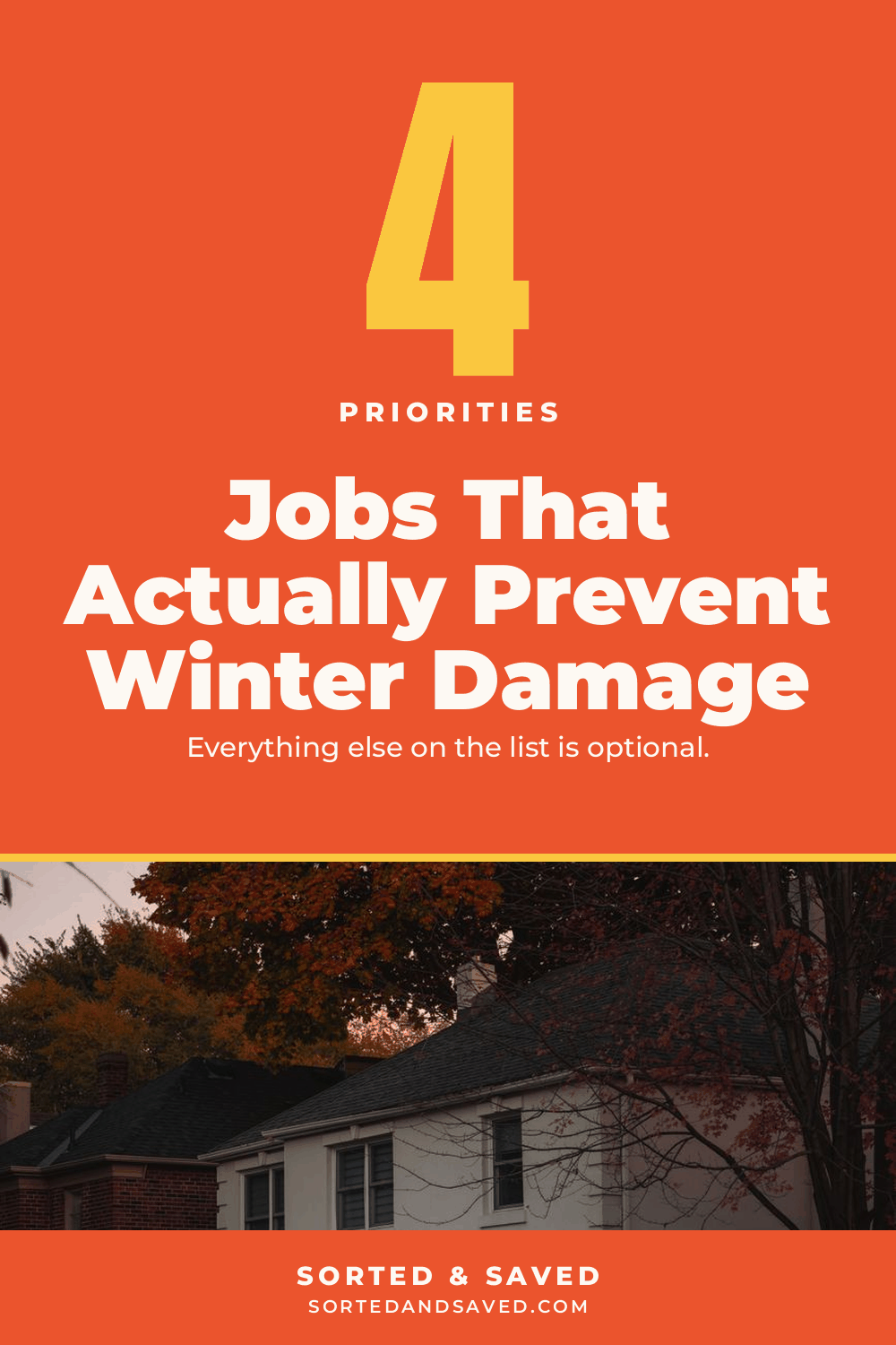 Winterize Your Home: The Jobs That Are Worth Doing in October